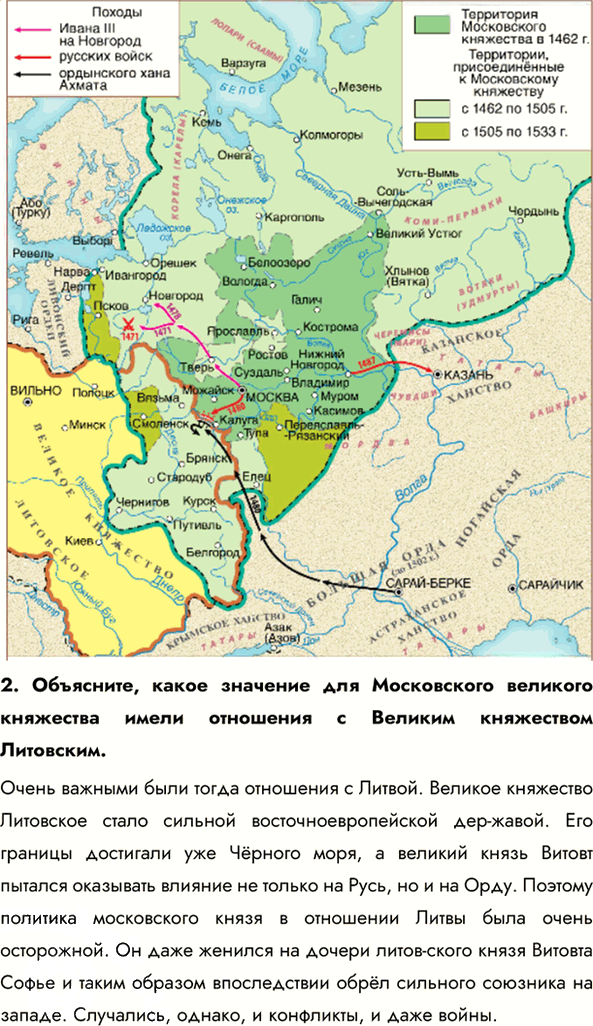 Иллюстрация к решению «Параграф 28 ГДЗ Пчелов Лукин 6 класс (История)», 2
